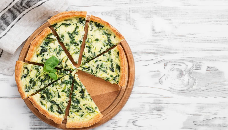 Tarte à la ricotta et épinards