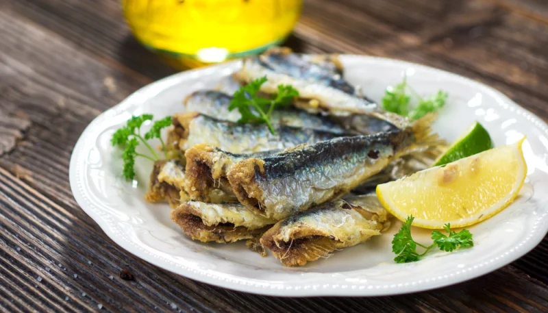 Filets de sardines grillés au citron