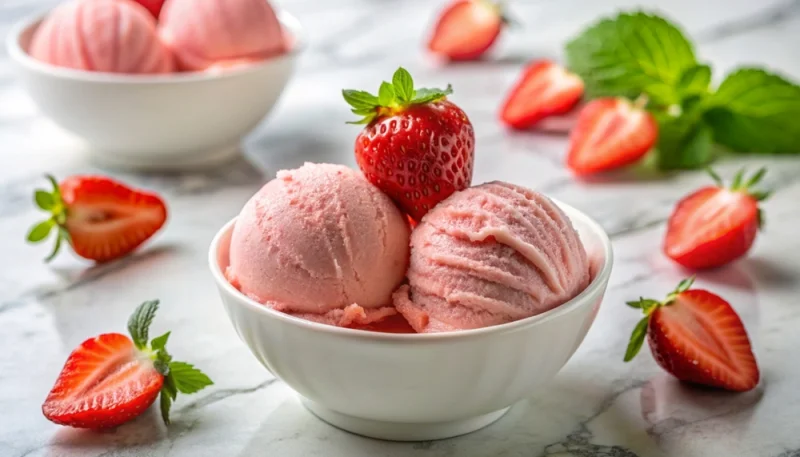 🍨 Le secret d’une glace maison sans sorbetière, avec texture de glacier