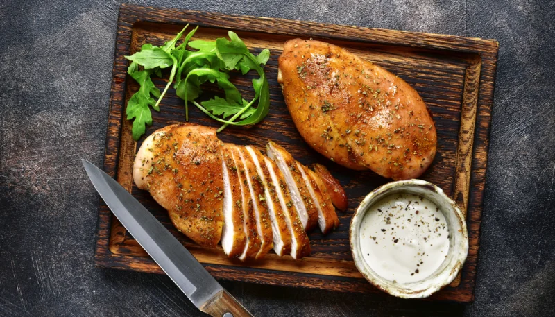 Poulet au yaourt et épices douces