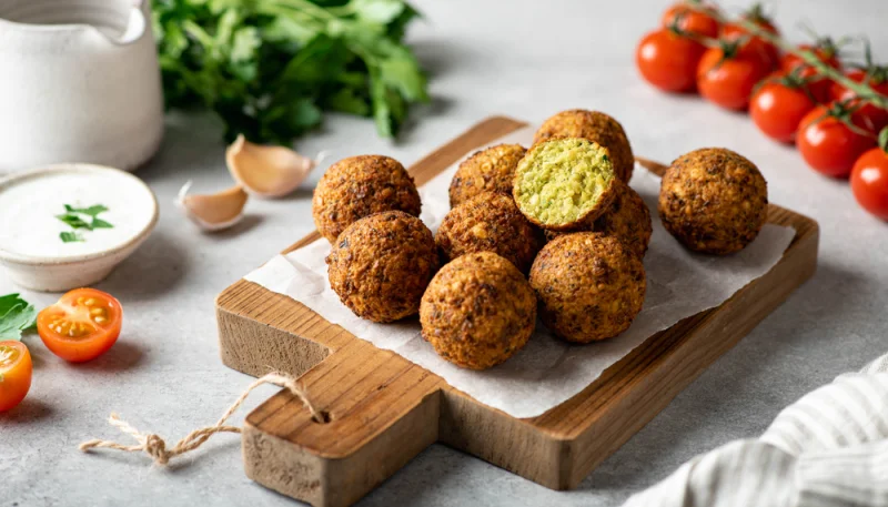 Falafels croustillants maison (au four ou à la poêle)