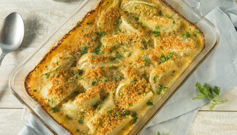 Gratin de fenouil au comté