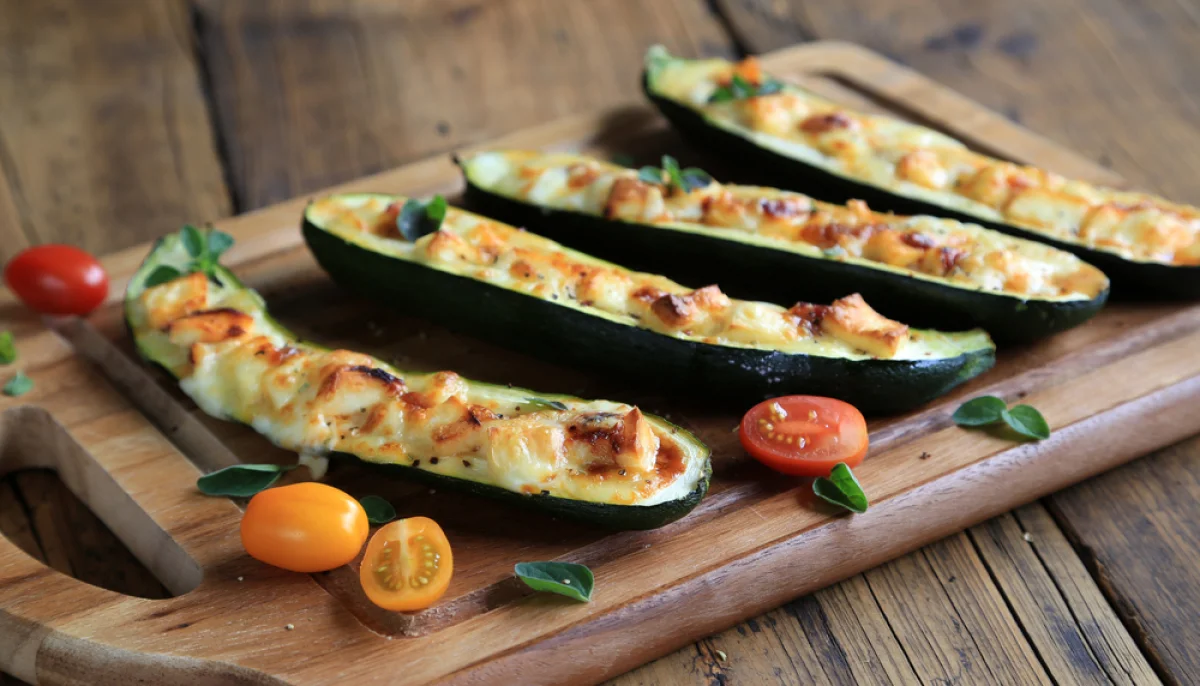 đ„ Courgettes farcies au chĂšvre