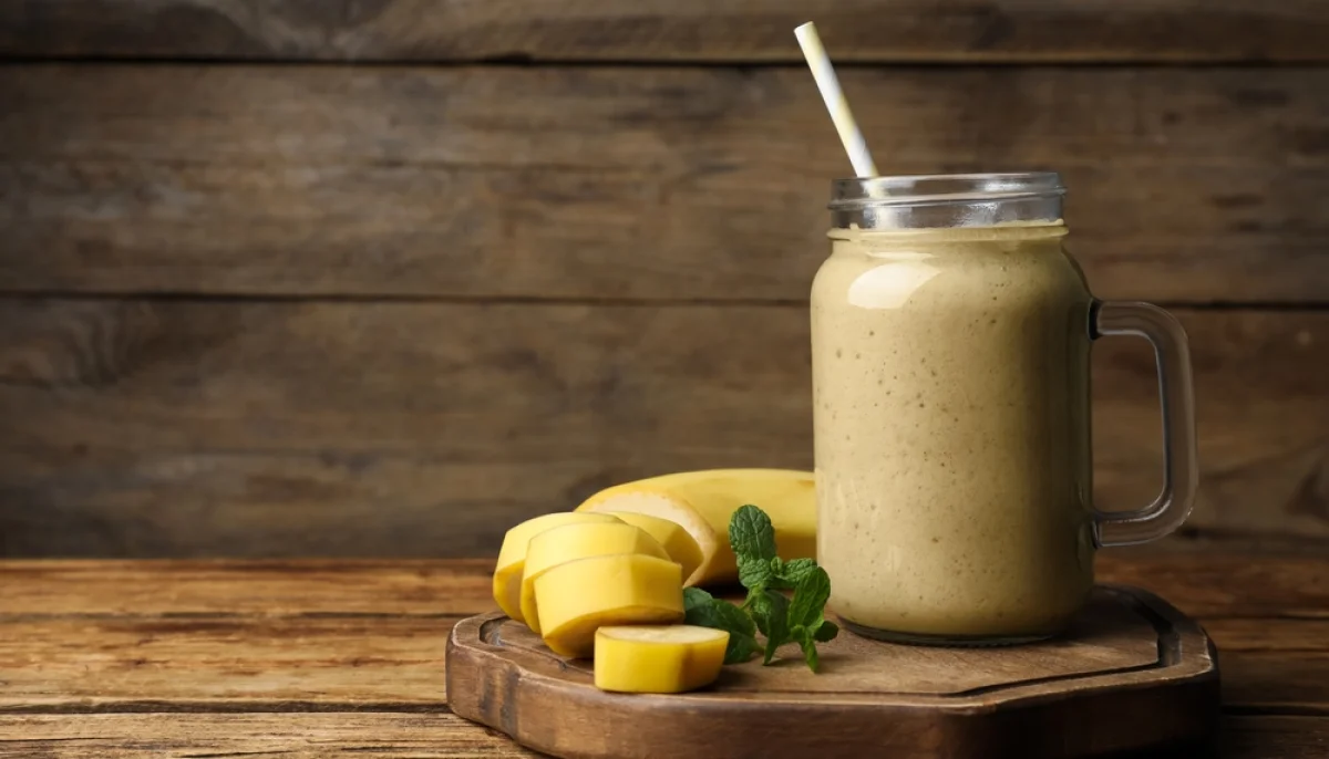 Milkshake à la banane et spéculoos
