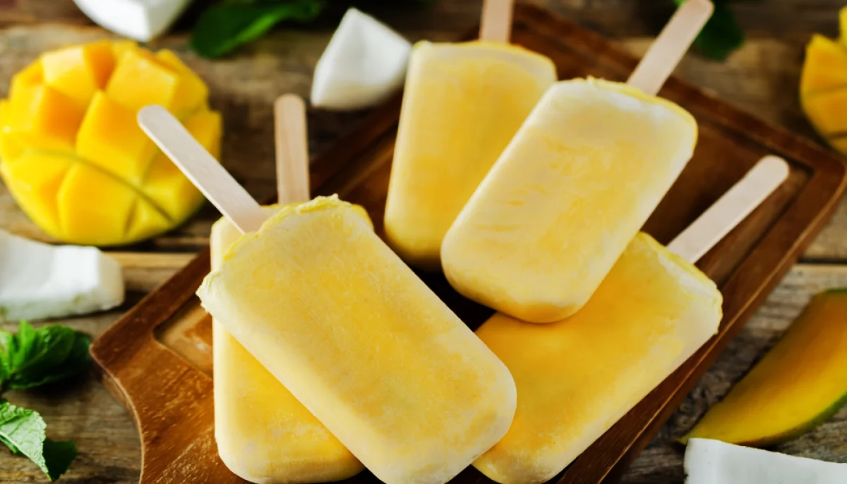 Popsicles mangue-coco