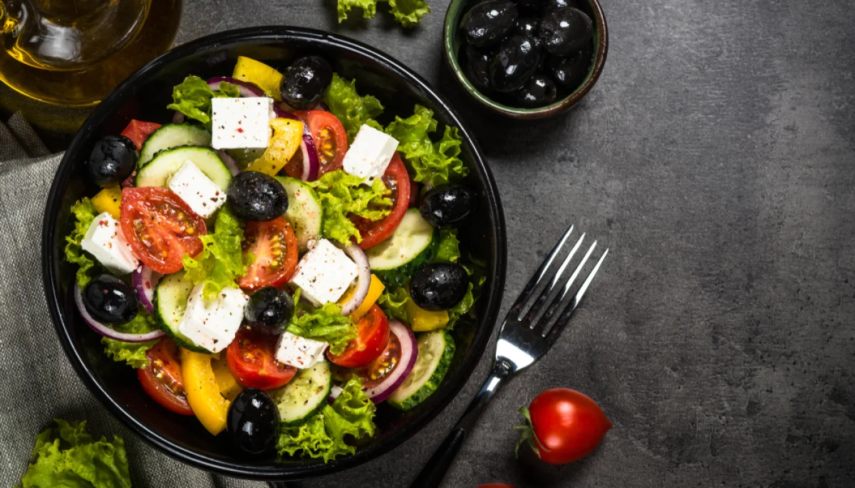 Salade grecque traditionnelle