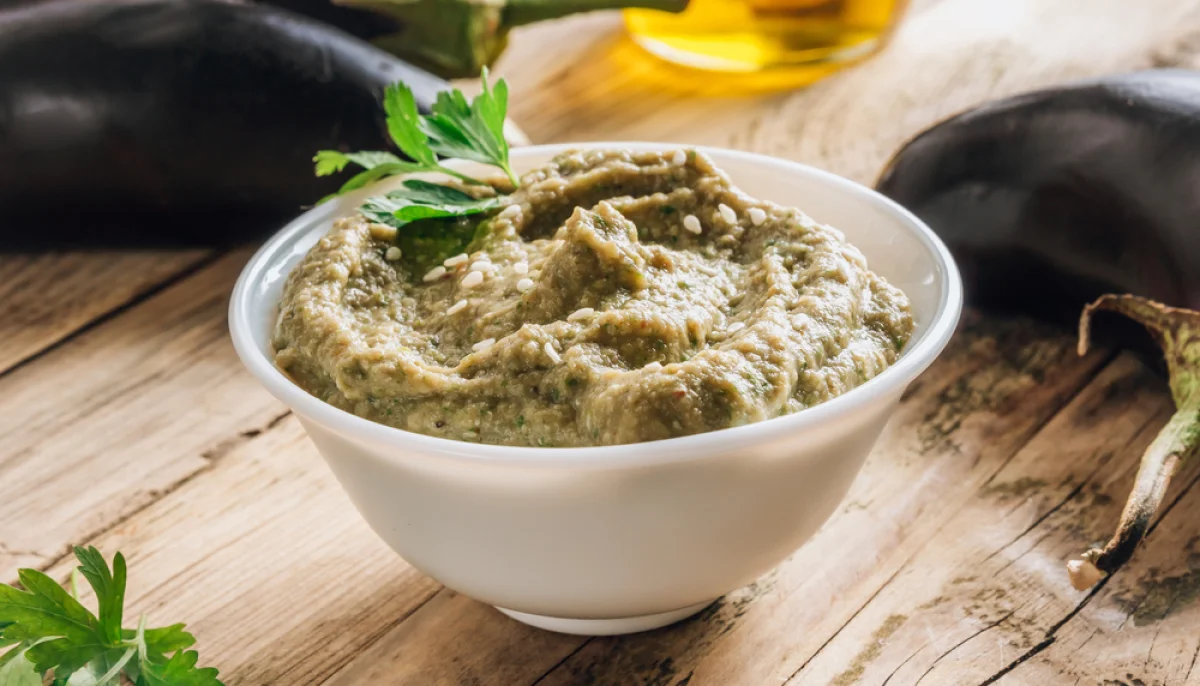 Tartinade d’aubergine façon baba ganoush