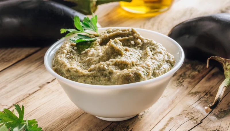 Tartinade d’aubergine façon baba ganoush