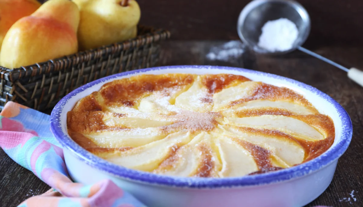 đ Clafoutis aux poires et cannelle