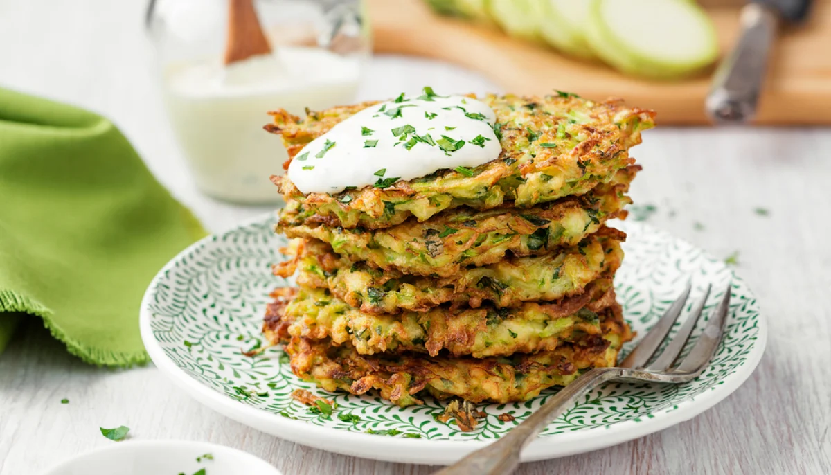 Galette de pommes de terre et courgettes