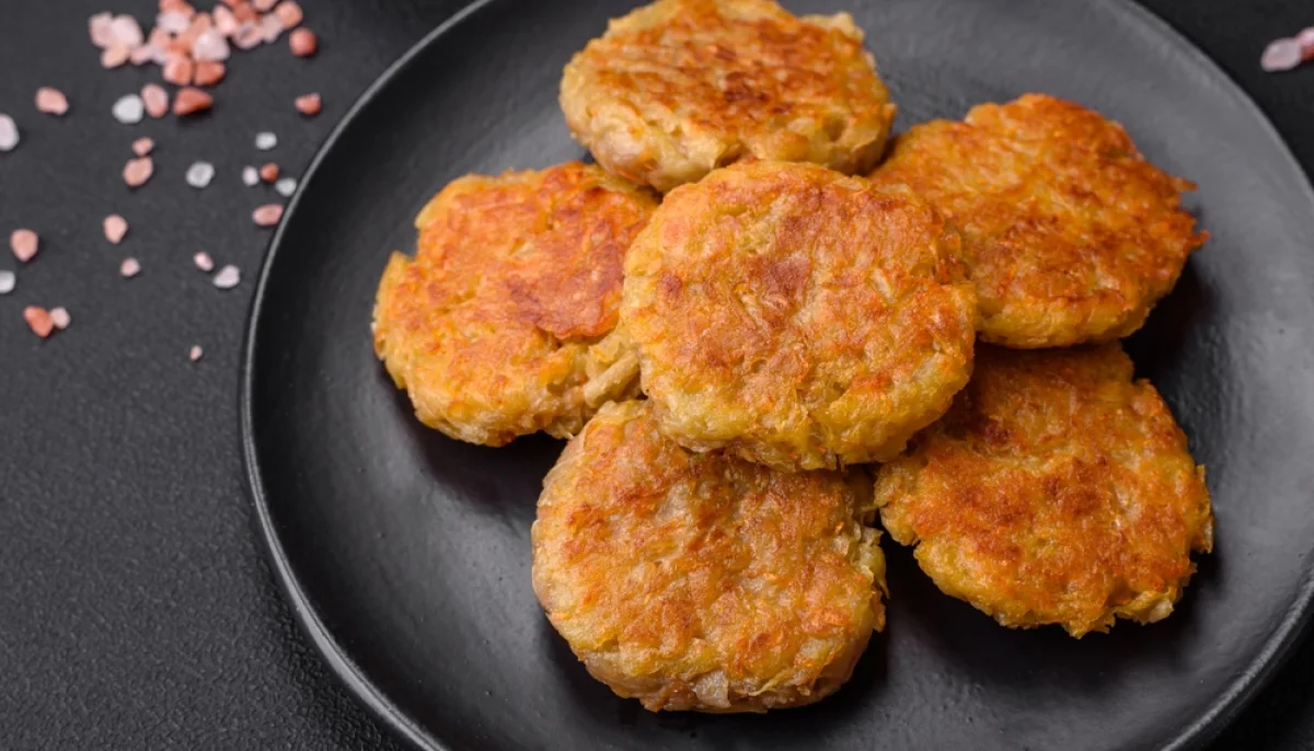 Galettes de lentilles corail et carottes