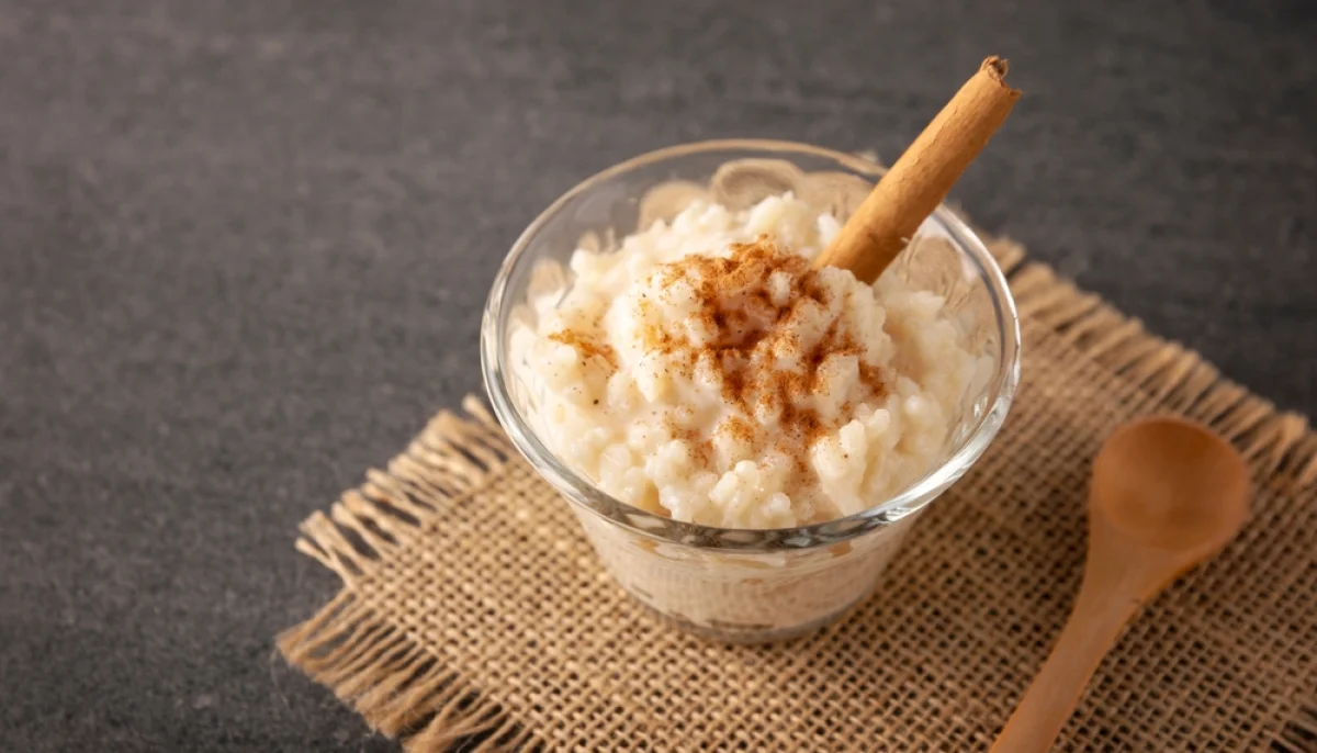 Riz au lait crémeux à la vanille