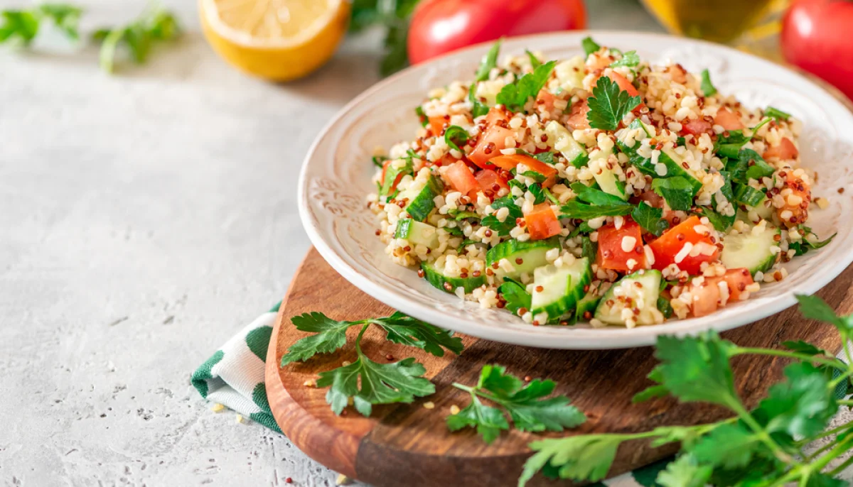 Salade de boulgour façon taboulé libanais