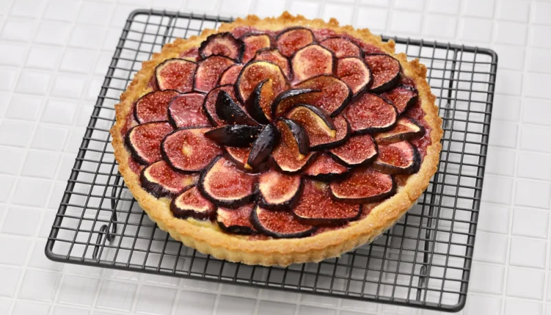 Tarte fine aux figues et miel