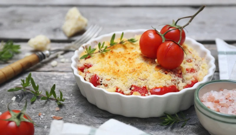 Crumble de tomates