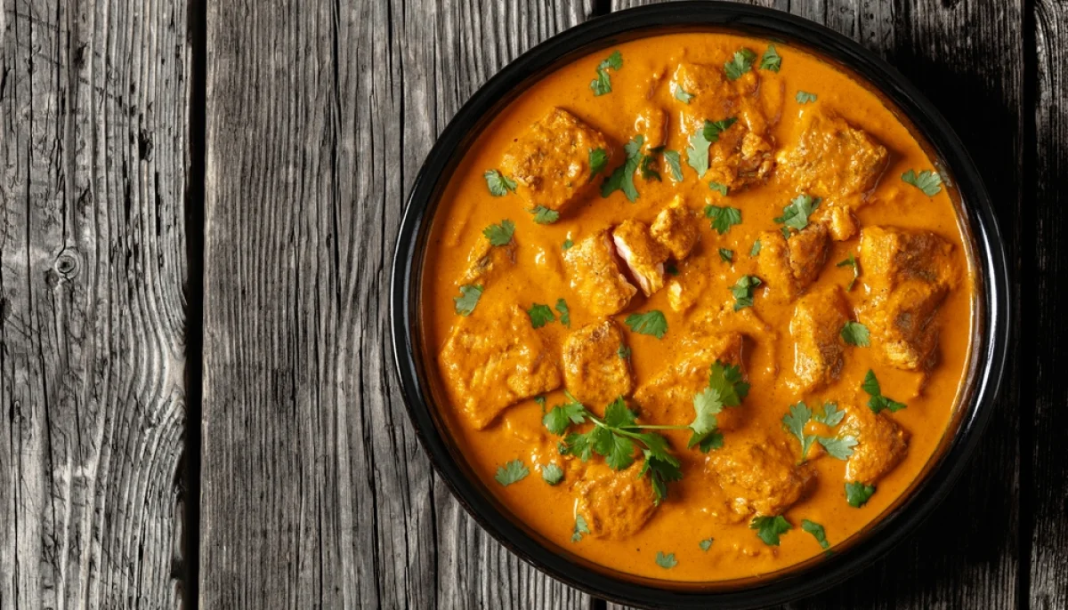 đ Curry de poisson blanc Ă la coriandre