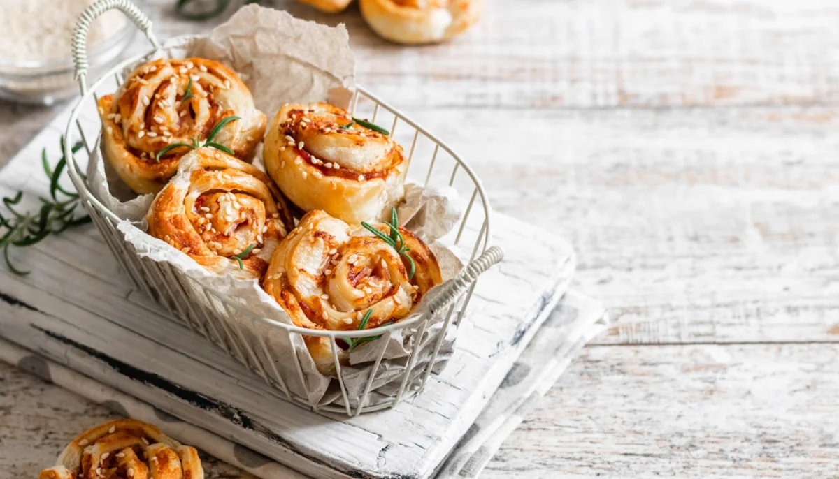 Feuilletés apéritif au chorizo