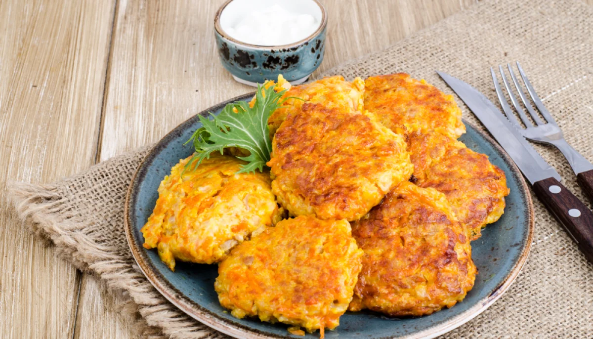 Galettes de pommes de terre et carottes