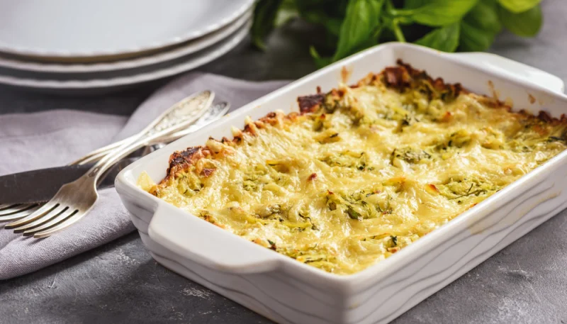 Gratin de courgettes et pommes de terre façon dauphinois