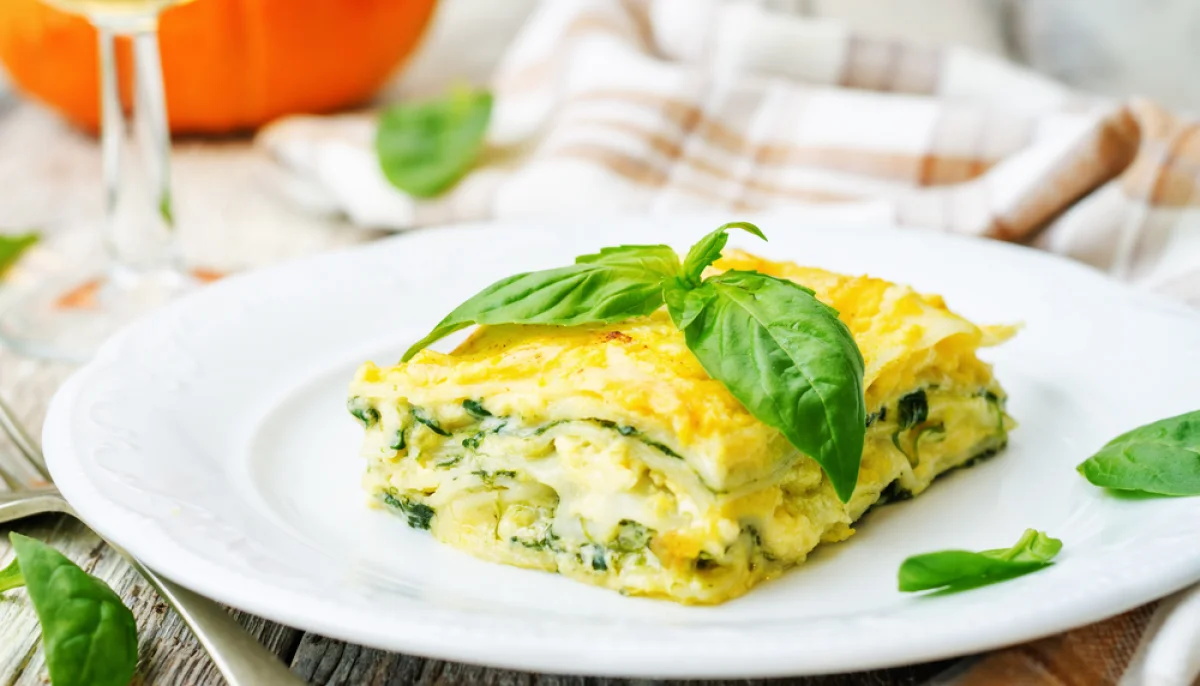 Lasagnes rapides au potimarron et ricotta