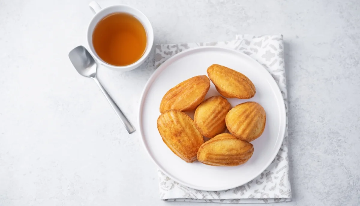 Madeleines au miel de saison