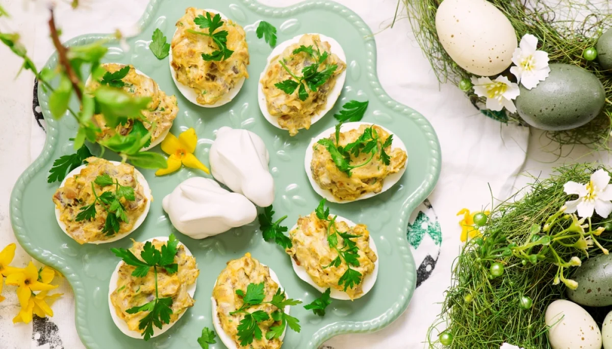 🥚 Œufs mimosa revisités aux herbes