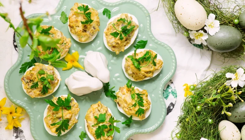🥚 Œufs mimosa revisités aux herbes