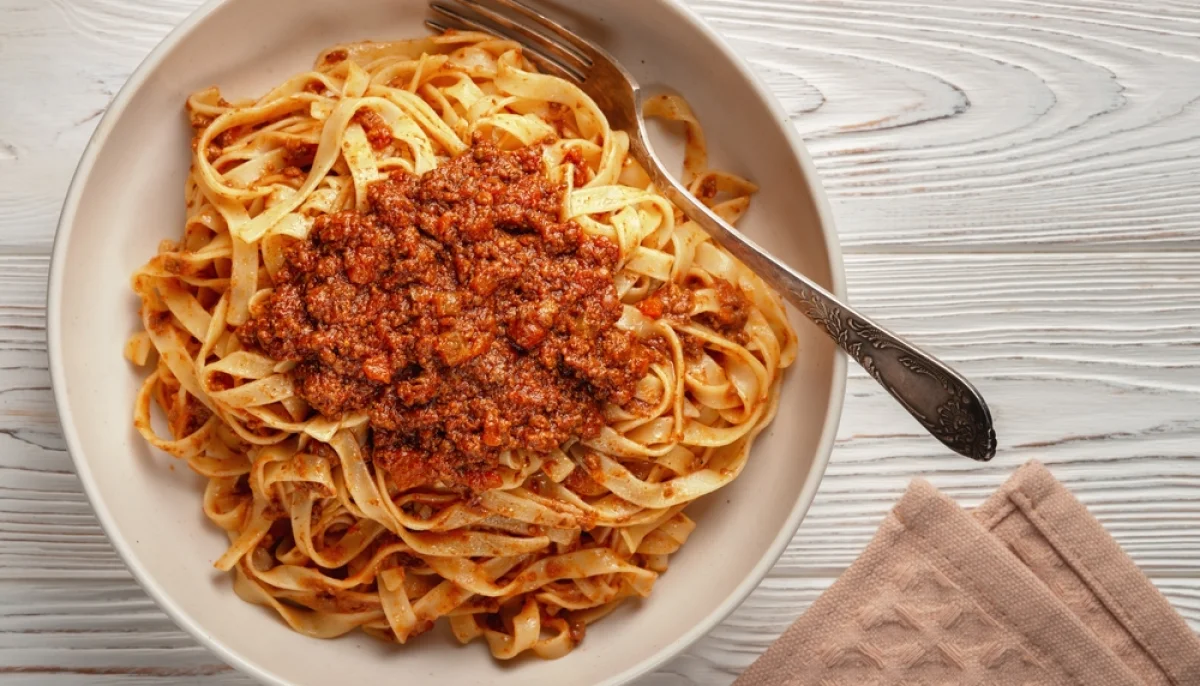 Pâtes à la bolognaise express