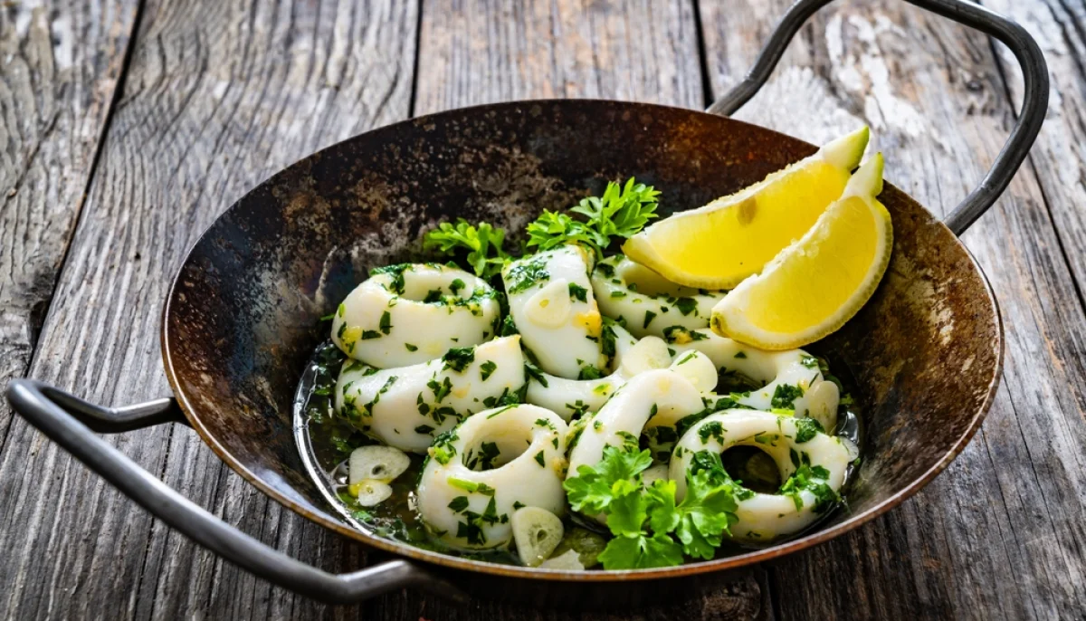 Poêlée de calamars