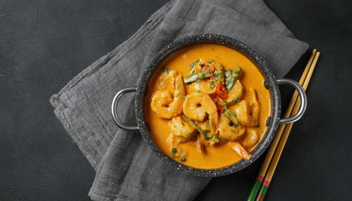 đ€ Soupe de crevettes et lait de coco
