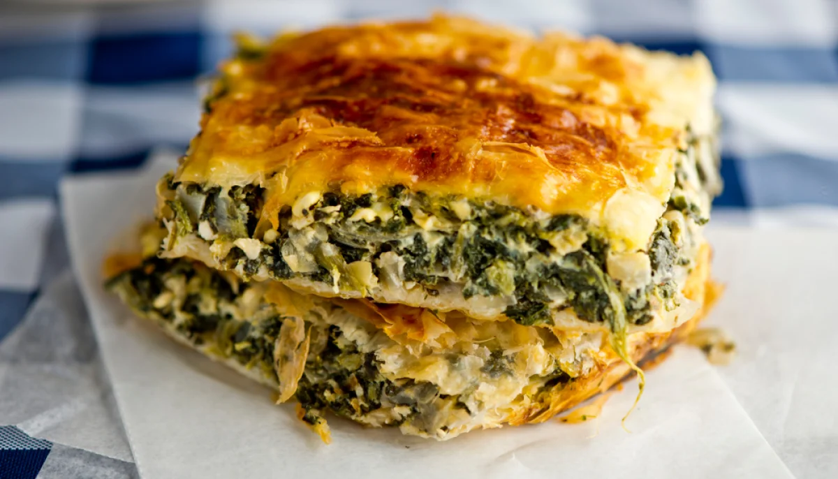 đ„Ź Spanakopita (feuilletĂ© grec aux Ă©pinards et feta)