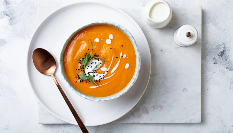 🥕 Velouté de carottes rôties au cumin