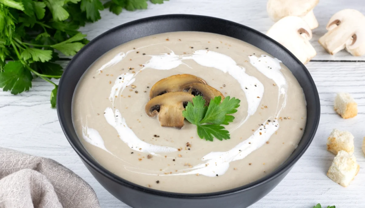 đ VeloutĂ© de champignons rapide