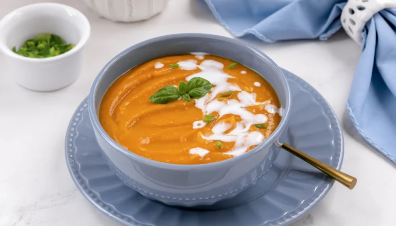 🥣 Velouté de patates douces et coco