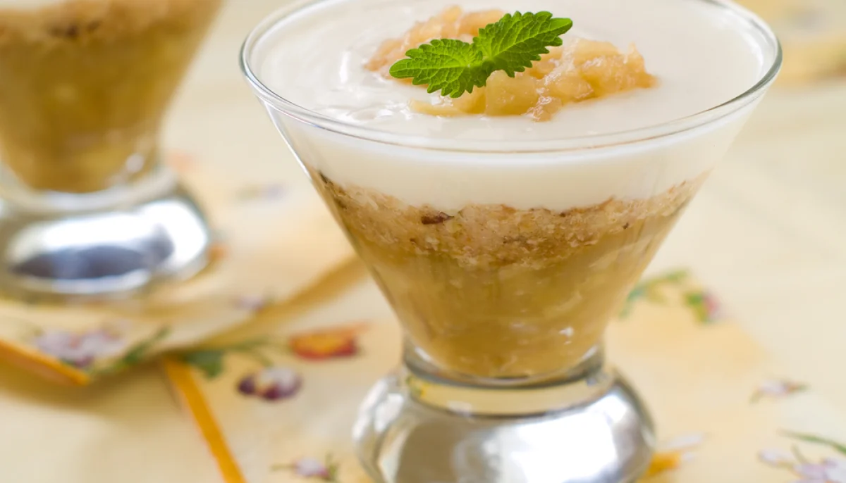 Verrines poires et spéculoos