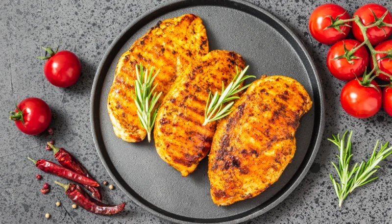 Filets de poulet à la moutarde et miel