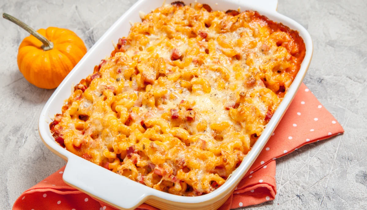 Gratin de potimarron au jambon