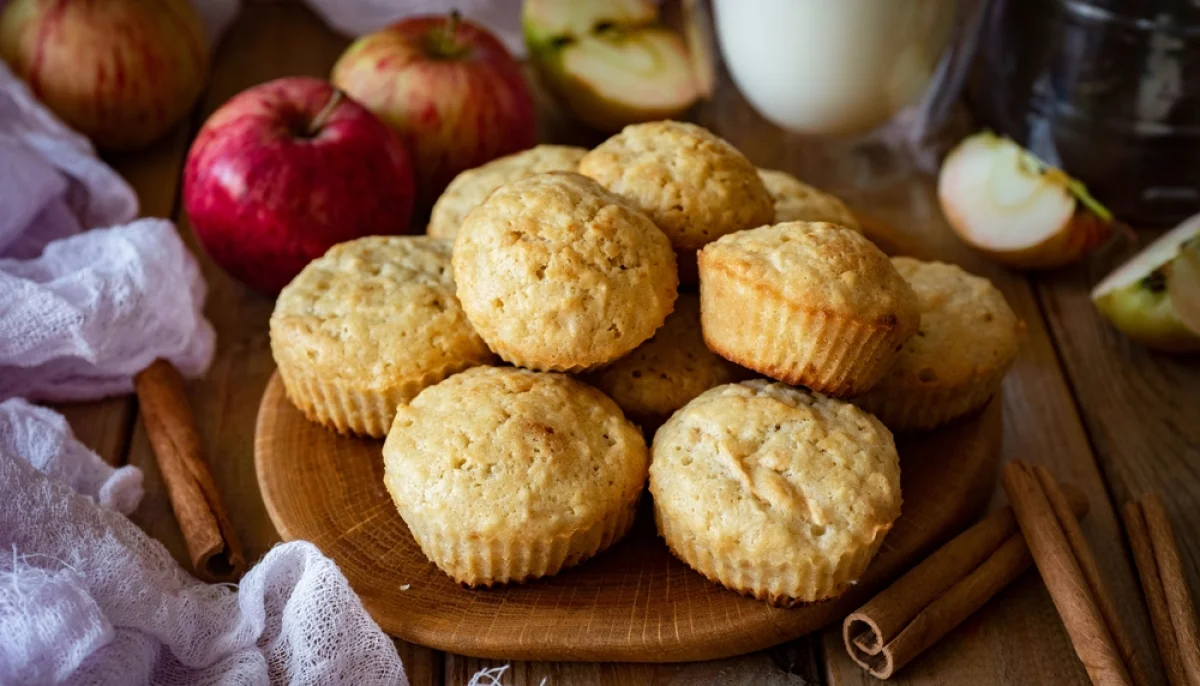 🧁 Muffins aux pommes et épices douces