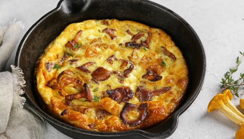 🥚Omelette aux champignons forestiers