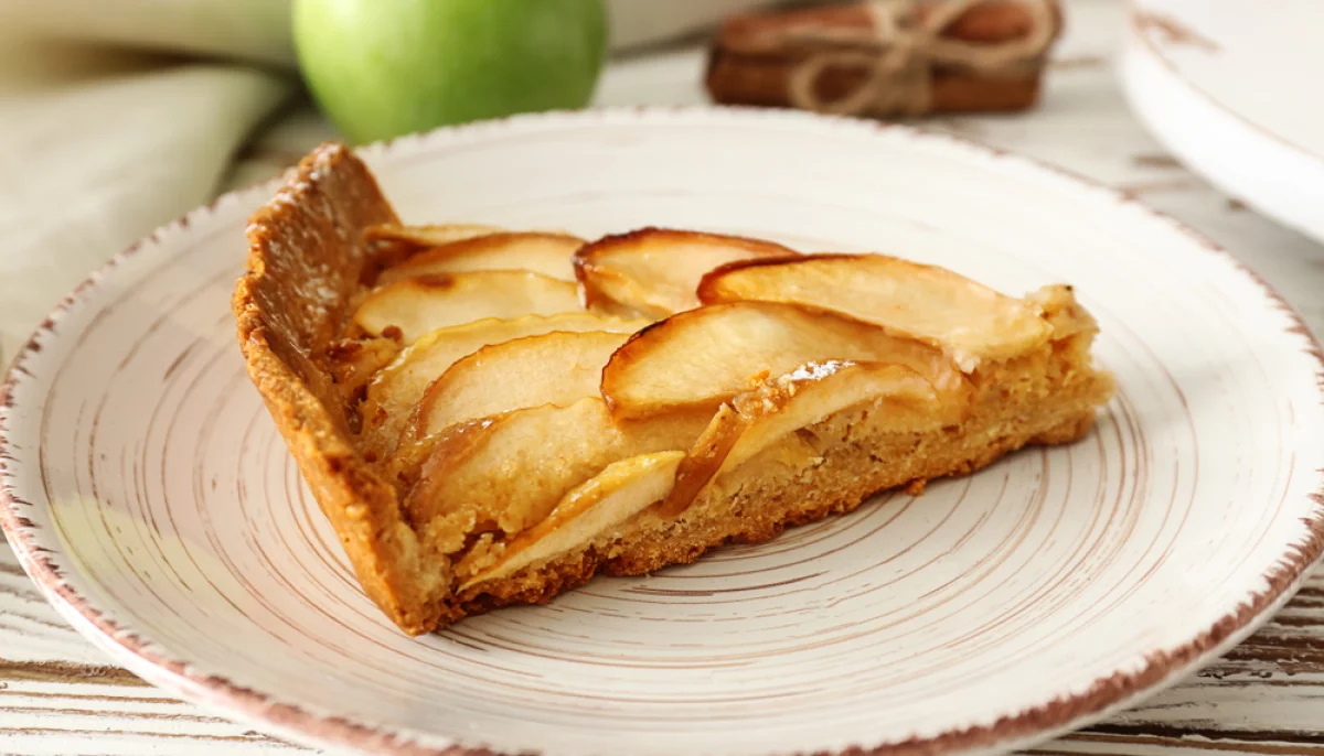 🥧Tarte aux pommes rustique et croustillante