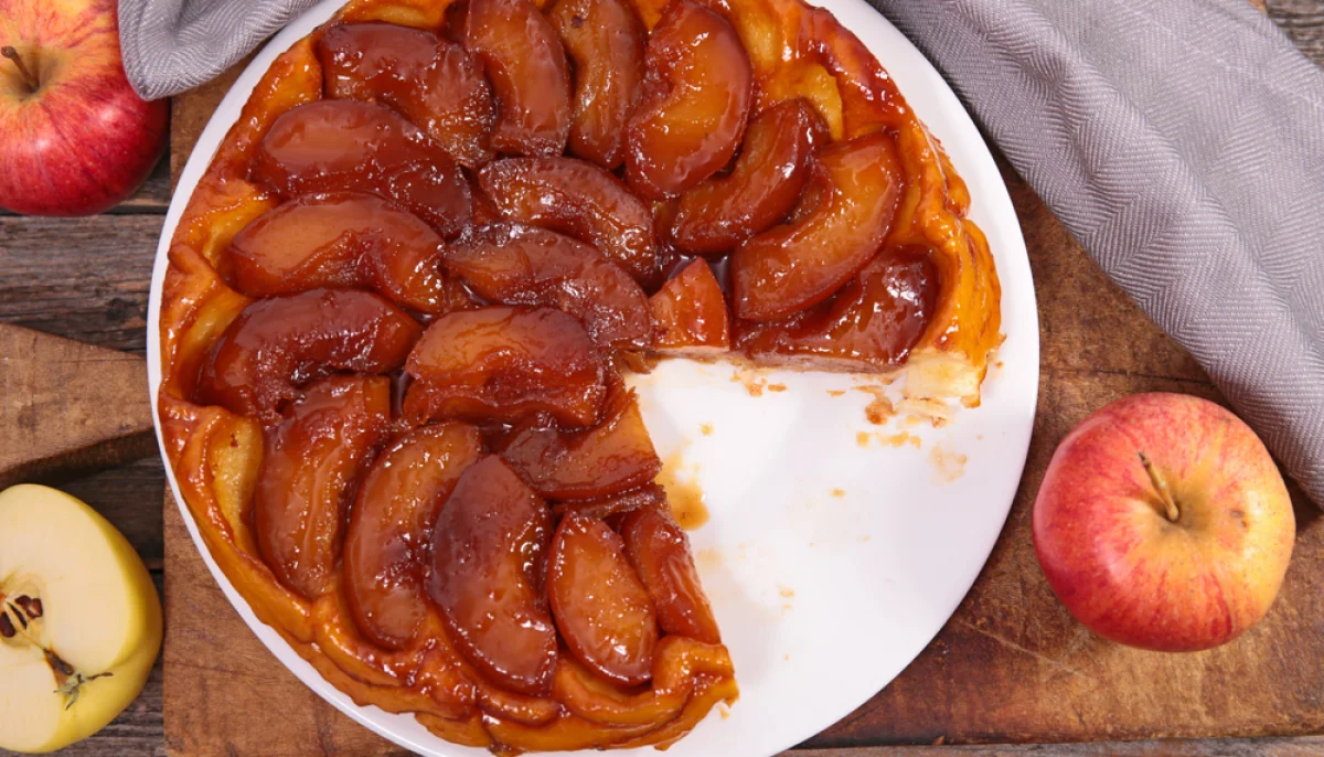 🍏Tarte tatin express au caramel