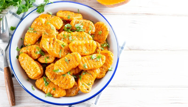 Gnocchis de courge au beurre de sauge