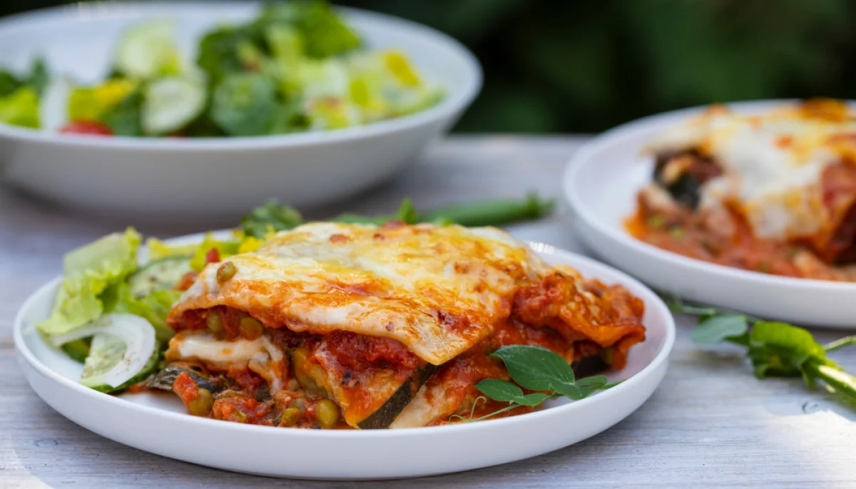 Lasagnes végétariennes aux légumes de saison