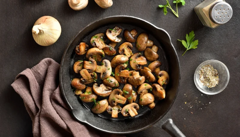 🍄 Poêlée de champignons au persil