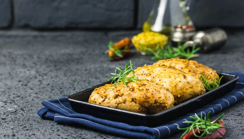 🍗 Poulet à la moutarde et au paprika au four