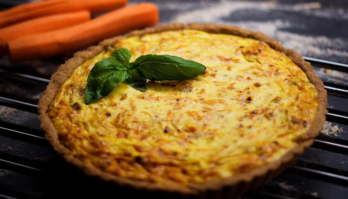 🥕 Quiche aux carottes râpées et cumin