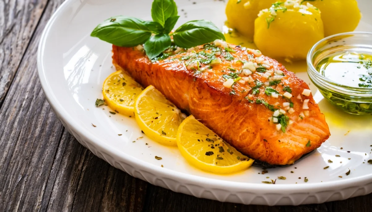 🍋 Saumon au four miel & citron