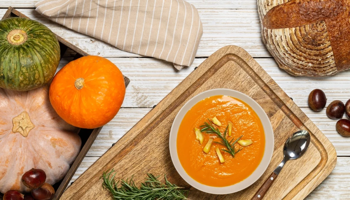 🥣 Soupe de butternut aux châtaignes