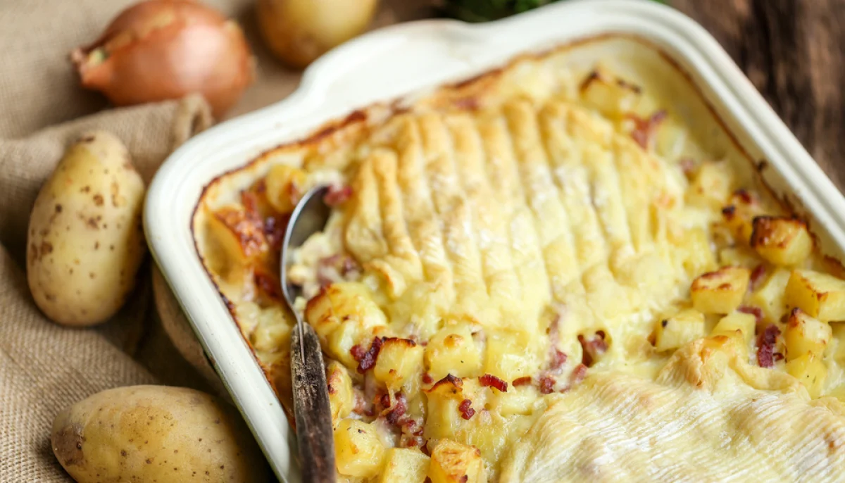 🧀 Tartiflette au reblochon et oignons confits