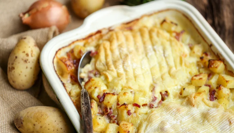 🧀 Tartiflette au reblochon et oignons confits